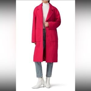 Rebecca Minkoff Fuchsia Trench Coat